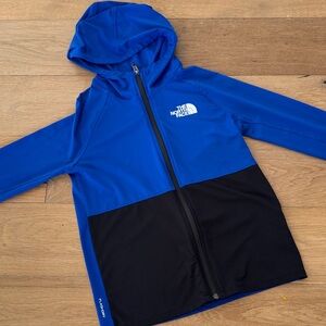 The North Face Kids Blue and Black Sun Hoodie